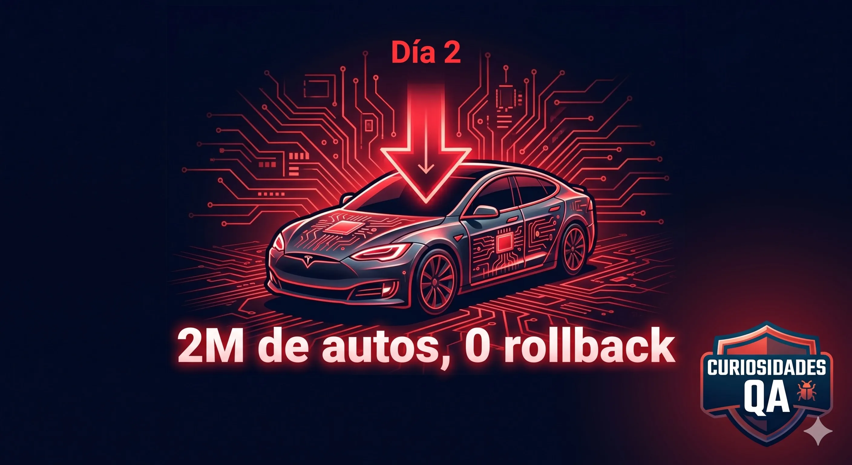 Tesla actualiza 2 millones de autos sin rollback