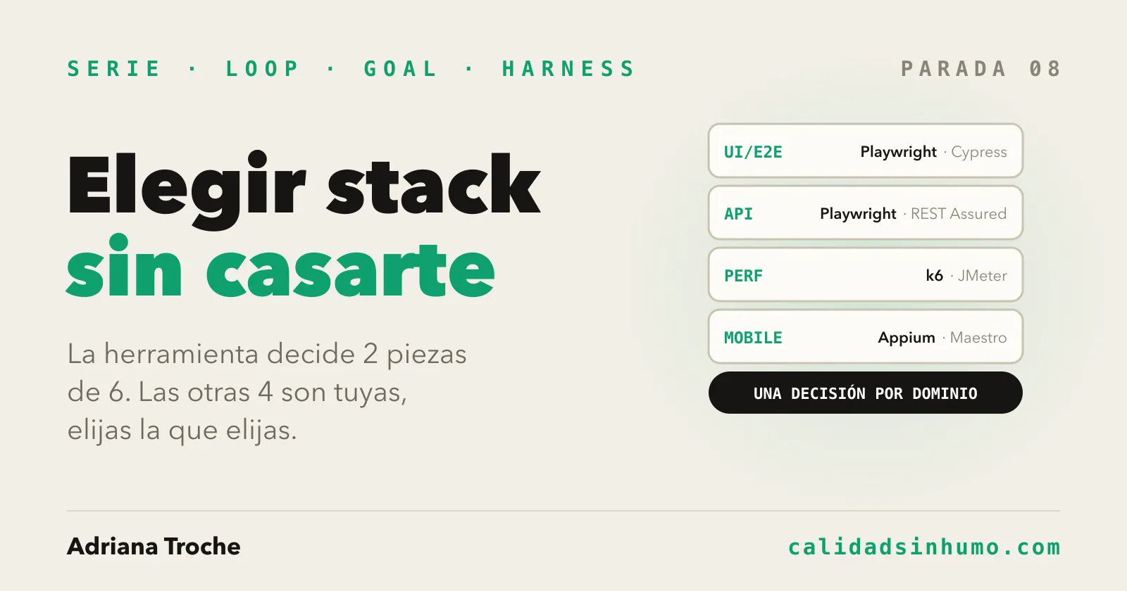 Cómo elegir tu stack de automatización sin casarte con ninguna herramienta